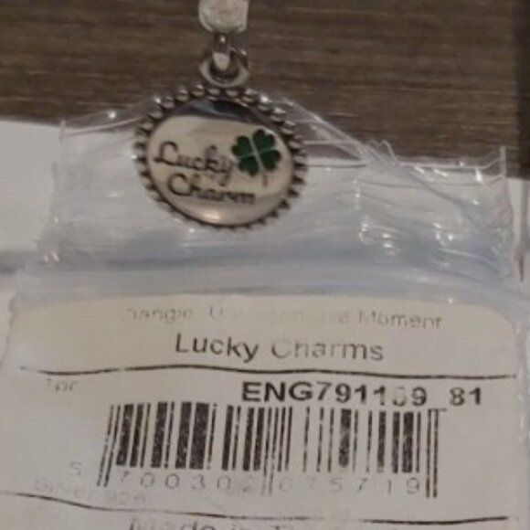 Authentic PANDORA Sterling Lucky Charms Dangle Charm ENG791169_81 USA EXCL - Picture 5 of 7